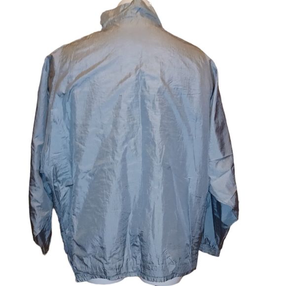 Tudor Court Lined Windbreaker Jacket SeaFoam Blue Women Size 4X - Picture 5 of 8